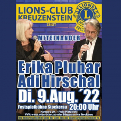 Erika Pluhar & Adi Hirschal © Lions Club