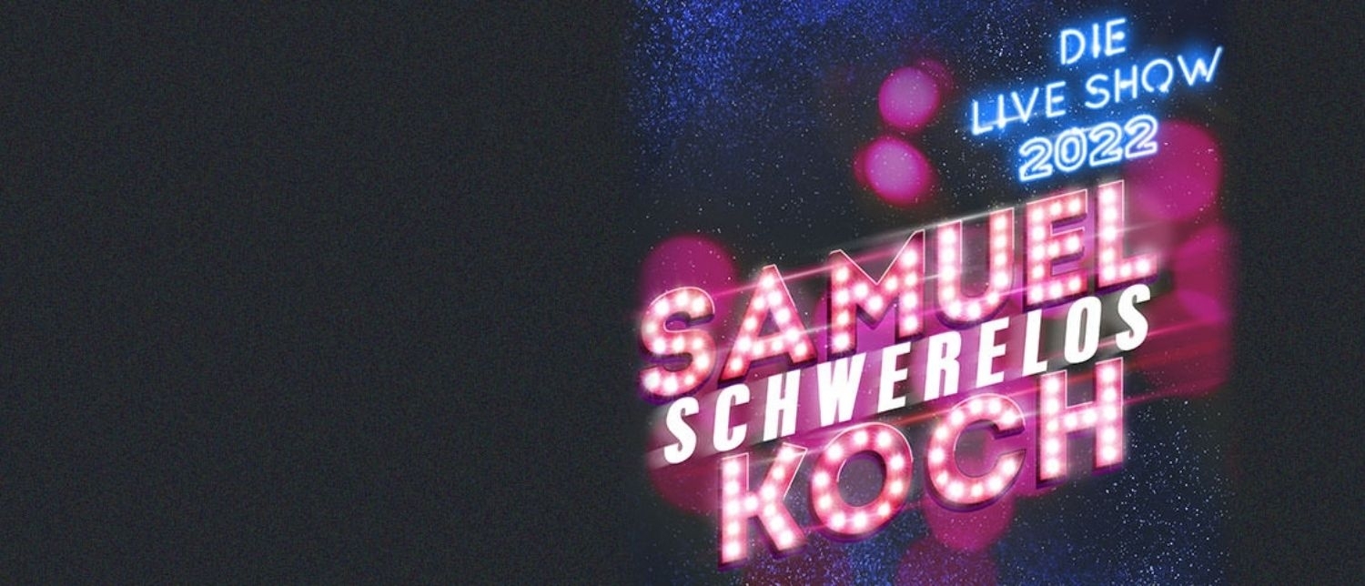 Samuel Koch Schwerelos Tour © Gasometer
