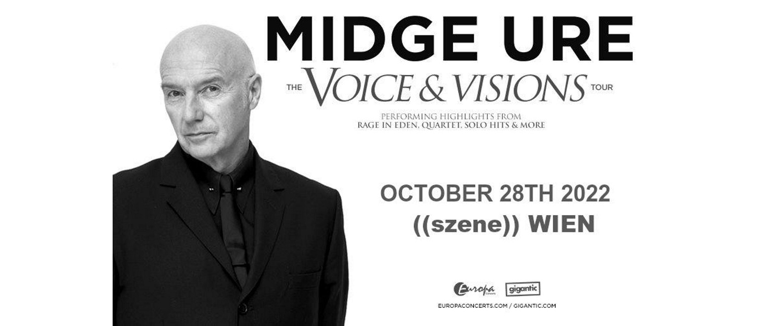 Midge Ure - The Voice & Visions Tour © Planet Music