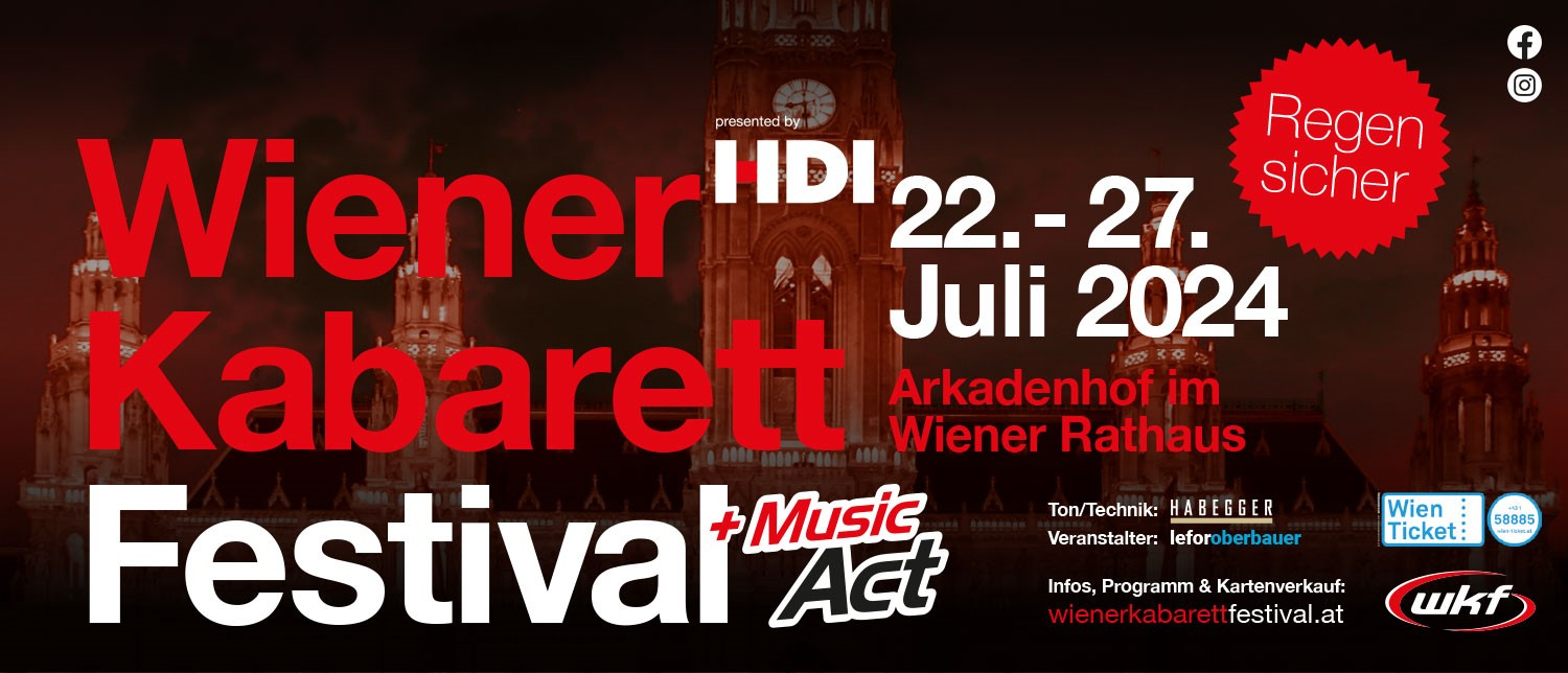 Wiener Kabarettfestival 2024 1500x644 © Lefor Oberbauer GmbH